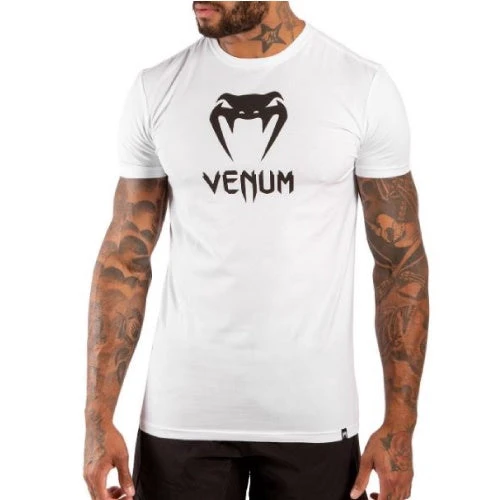 Venum Classic T Shirt - White 3 Venum Classic T Shirt - White