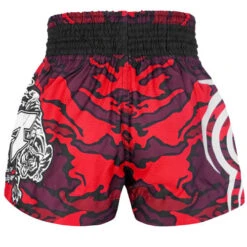 TUFF Red Camouflage Thai Boxing Shorts -Thefightfactory Shop 1212