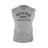 Adidas Wbc Sleeveless T-Shirt Grey 1 Adidas Wbc Sleeveless T-Shirt Grey -Thefightfactory Shop 13 Adidas Wbc Sleeveless T Shirt Grey