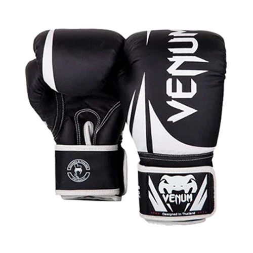 Venum Challenger 2.0 Kids Boxing Gloves - Black/White 3 Venum Challenger 2.0 Kids Boxing Gloves - Black/White