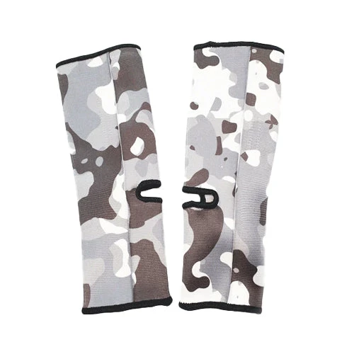 Ace Muay Thai Ankle Supports Camo - Grey 3 Ace Muay Thai Ankle Supports Camo - Grey