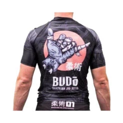 Budo Zombie Shaka Rash Guard - Black -Thefightfactory Shop 14 Budo Zombie Shaka Rash Guard