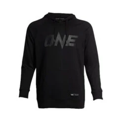 ONE FC Pullover Hoodie - Black/Black