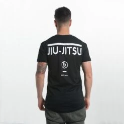 Budo Jiu-Jitsu Scoop T Shirt Black -Thefightfactory Shop 1537420842327Scoop 20Black 20Back