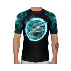 Raven Masters Of Jiu Jitsu Great White Rashguard