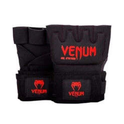 Venum Gel Kontact Glove Wraps - Black Red