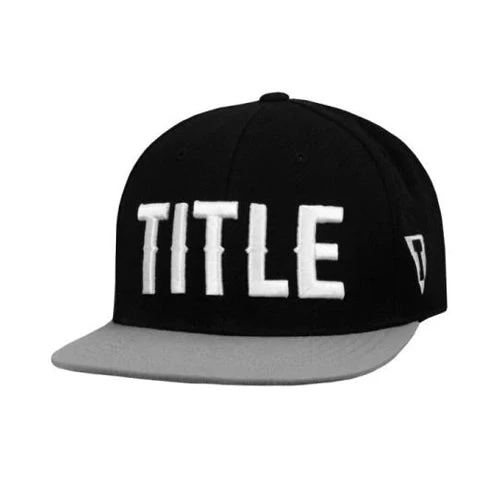 Title Boxing Fighting Flat Bill Fitted Cap 3 Title Boxing Fighting Flat Bill Fitted Cap