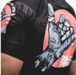 Budo Zombie Shaka Rash Guard - Black -Thefightfactory Shop 222