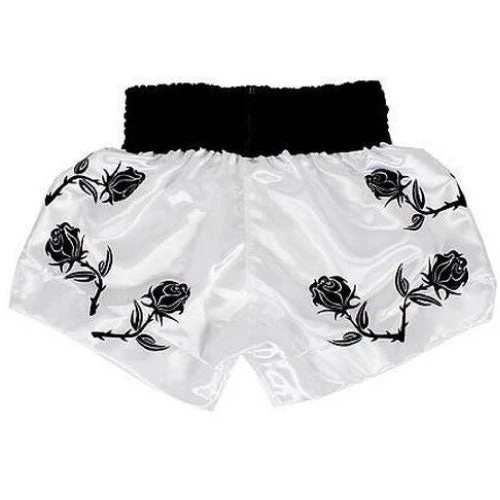 Fairtex Black Roses Muay Thai Boxing Shorts BS0659 4 Fairtex Black Roses Muay Thai Boxing Shorts BS0659 - Image 2