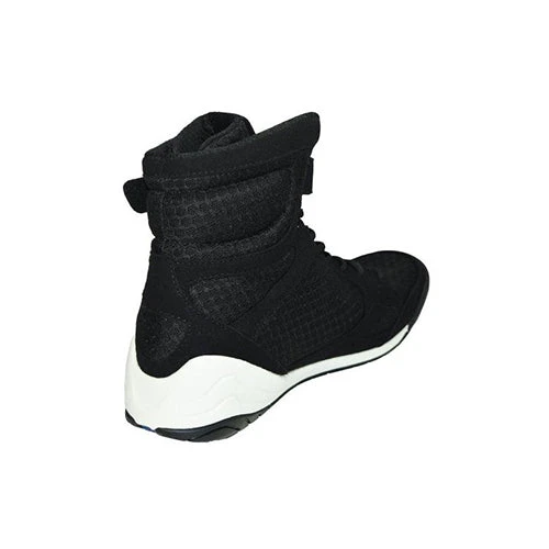 Everlast Elite High Top Boxing Shoes - Black 4 Everlast Elite High Top Boxing Shoes - Black - Image 2