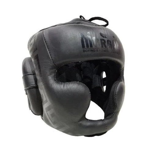 Morgan B2 Bomber Leather Head Guard 3 Morgan B2 Bomber Leather Head Guard