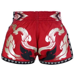 Tuff Red Yantra Retro Muay Thai Shorts -Thefightfactory Shop 2 3c9872ea d7d9 4129 ab54 4926712067b4