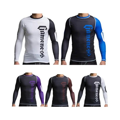Gameness Pro Ranked Rash Guards Long Sleeve 3 Gameness Pro Ranked Rash Guards Long Sleeve