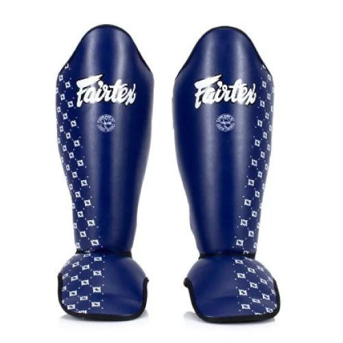 Fairtex Competition Shin Pads Sp5 - Blue 4 Fairtex Competition Shin Pads Sp5 - Blue - Image 2