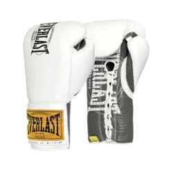 Everlast Boxing 1910 Classic Fight Gloves 10oz Lace Up 9 Everlast Boxing 1910 Classic Fight Gloves 10oz Lace Up -Thefightfactory Shop 4 Everlast Boxing 1910 Fight Gloves Lace White