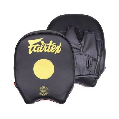 Fairtex Short Focus Mitts Black Gold Fmv14 3 Fairtex Short Focus Mitts Black Gold Fmv14