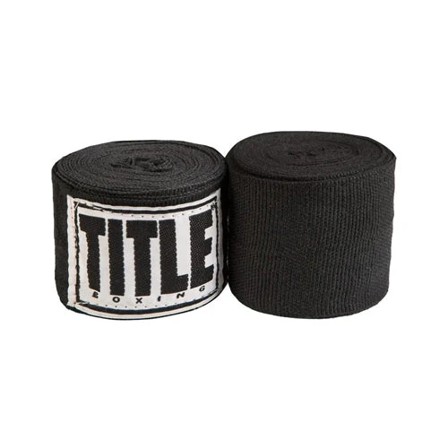 Title Mexican Style 180" Boxing Hand Wraps Black 3 Title Mexican Style 180" Boxing Hand Wraps Black