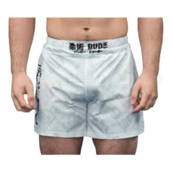 Budo Zombie Shaka 5" MMA BJJ Shorts - White
