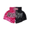 Han Muay Thai Shorts 2tone M/T Pink/Black