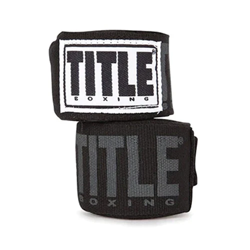 Title Boxing Power-Flex Elite 180" Boxing Hand Wraps Black 3 Title Boxing Power-Flex Elite 180" Boxing Hand Wraps Black