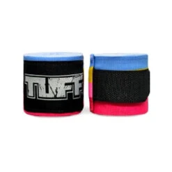 TUFF Muay Thai Boxing Hand Wraps 4.5m Stretch 9 TUFF Muay Thai Boxing Hand Wraps 4.5m Stretch -Thefightfactory Shop 70 TUFF Elasticised Nylon BoxingMuay Thai Hand Wraps B