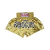 Han Muay Thai Shorts Gold Black -Thefightfactory Shop 74 Han Muay Thai Shorts Gold Black