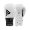 Adidas Adipower 500 Boxing Gloves Pro White / Black 1 Adidas Adipower 500 Boxing Gloves Pro White / Black -Thefightfactory Shop 8 Adidas Adipower 500 Boxing Gloves Pro WhiteBlack
