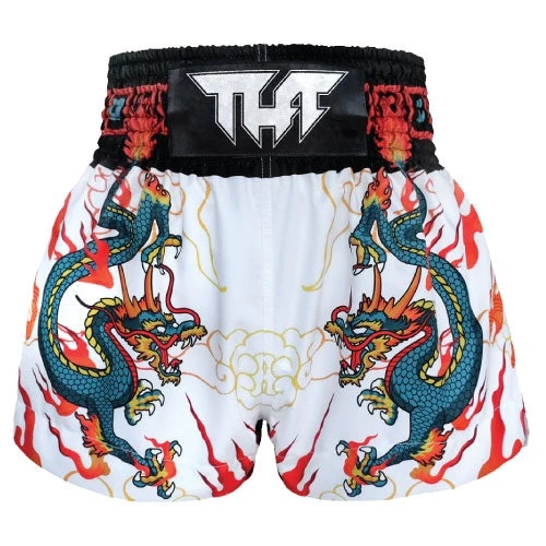 TUFF Chinese Dragon Muay Thai Boxing Shorts 3 TUFF Chinese Dragon Muay Thai Boxing Shorts
