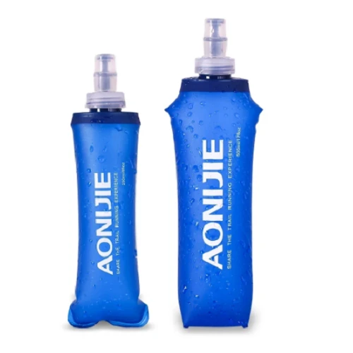 Aonijie Folding Collapsible Soft Flask Water Bottle 3 Aonijie Folding Collapsible Soft Flask Water Bottle