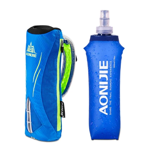 Aonijie Running Hand-held Water Bottle Storage 4 Aonijie Running Hand-held Water Bottle Storage - Image 2