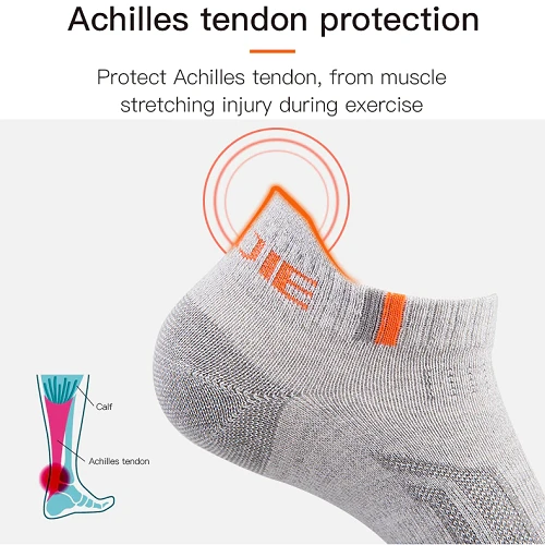 Aonijie Coolmax Low Cut Running Socks 3Pairs 10 Aonijie Coolmax Low Cut Running Socks 3Pairs - Image 8