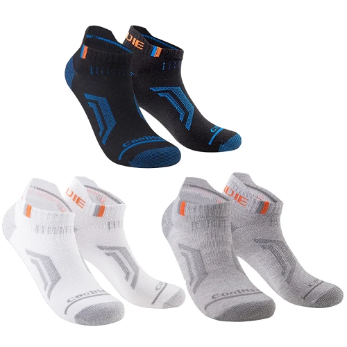 Aonijie Coolmax Low Cut Running Socks 3Pairs 4 Aonijie Coolmax Low Cut Running Socks 3Pairs - Image 2