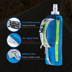 Aonijie Running Hand-held Water Bottle Storage 17 Aonijie Running Hand-held Water Bottle Storage -Thefightfactory Shop AONIJIERunningHand heldWaterBottleStorage5