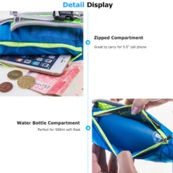 Aonijie Running Hand-held Water Bottle Storage 19 Aonijie Running Hand-held Water Bottle Storage -Thefightfactory Shop AONIJIERunningHand heldWaterBottleStorage6