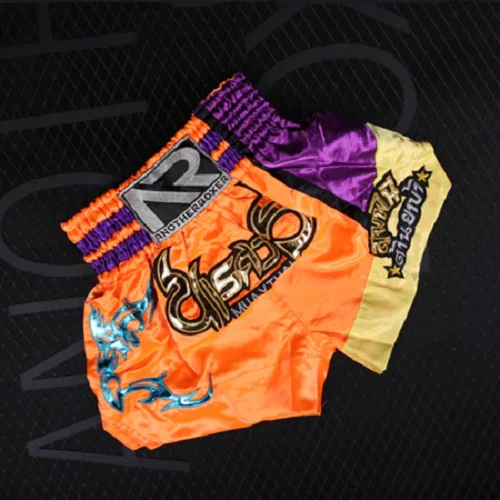 Another Boxer Muay Thai Shorts Orange 5 Another Boxer Muay Thai Shorts Orange - Image 3