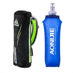 Aonijie Running Hand-held Water Bottle Storage 14 Aonijie Running Hand-held Water Bottle Storage -Thefightfactory Shop AonijieRunningHand heldWaterBottleStorageBlack