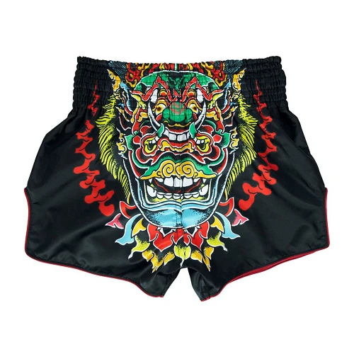Fairtex Slim Cut Muay Thai Shorts Kabuki BS1912 6 Fairtex Slim Cut Muay Thai Shorts Kabuki BS1912 - Image 4