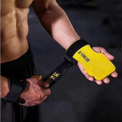 Be Fearless Gym Weightlifting Grips 4 Be Fearless Gym Weightlifting Grips - Image 2
