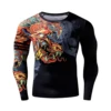 CL Sport Chinese Dragon Long Sleeve Rashguard -Thefightfactory Shop CL Sport Chinese Dragon Long Sleeve Rashguard