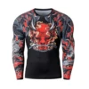 CL Sport Demon Long Sleeve Rashguard -Thefightfactory Shop CL Sport Demon LS Rashguard
