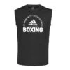 Adidas Community Boxing Sleeveless T-Shirt 1 Adidas Community Boxing Sleeveless T-Shirt -Thefightfactory Shop CLST21 B adidas boxing sleeveless tank top black 01 1 648x648 1