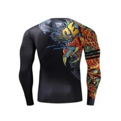 CL Sport Chinese Dragon Long Sleeve Rashguard -Thefightfactory Shop CLSportChineseDragonLongSleeveRashguard2