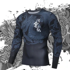 CL Sport Crane Long Sleeve Rashguard -Thefightfactory Shop CLSportCraneLongSleeveRashguard1