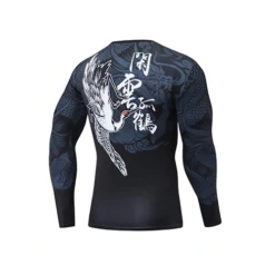 CL Sport Crane Long Sleeve Rashguard -Thefightfactory Shop CLSportCraneLongSleeveRashguard2