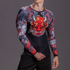 CL Sport Demon Long Sleeve Rashguard -Thefightfactory Shop CLSportDemonLSRashguard4