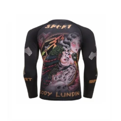 CL Sport Skull Long Sleeve Rashguard -Thefightfactory Shop CLSportSkullRashguard3