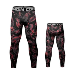 CL Sport Tropics Spats Red -Thefightfactory Shop CLSportTropicsSpatsRed1