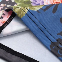 CL Sport Women Skull Roses Rashguard Short Sleeve -Thefightfactory Shop CLSportWomenSS LS3