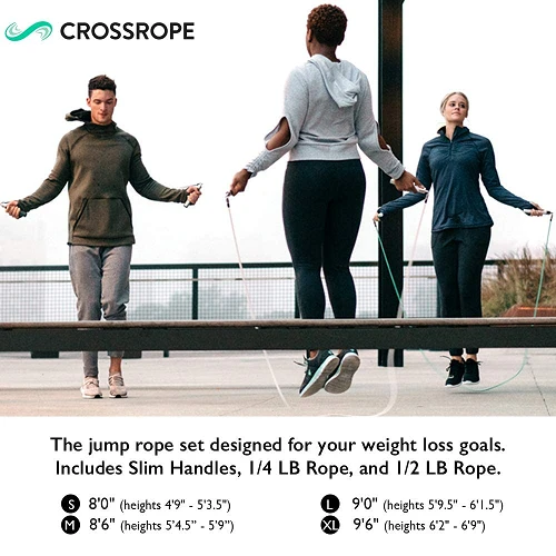 Crossrope Get Lean Weighted Jump Rope 5 Crossrope Get Lean Weighted Jump Rope - Image 3