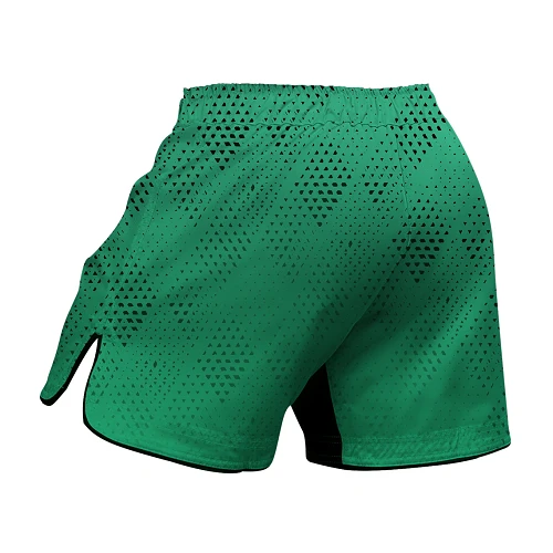 DIYUME MMA BJJ Grappling Shorts Green 4 DIYUME MMA BJJ Grappling Shorts Green - Image 2